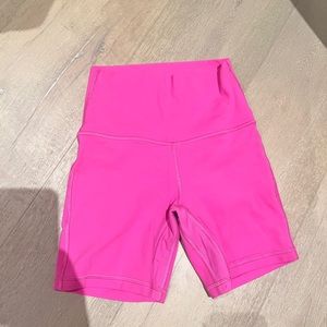 Lululemon align biker shorts | Sonic Pink